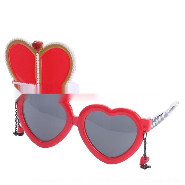 

gpolj нового prop платье red queen реквизит пара очков творческая фото игрушка поставка шарик glasses 2nsul