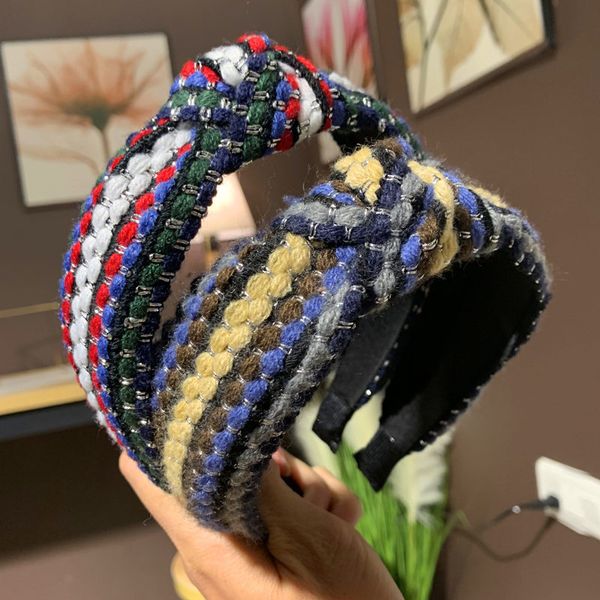 

new fashion headband claw headband for lady hair jewelry accessories weaving handmade flower hair hoop gift, Golden;silver