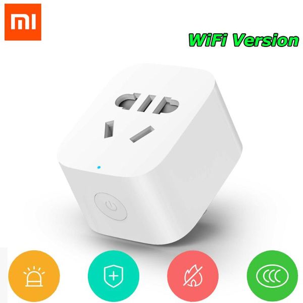 

original smart socket plug wifi wireless remote socket adaptor power on and off with phone work with mihome app