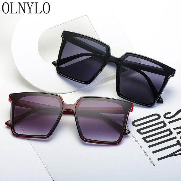 

sunglasses lady oversize square frame black brand designer men women sun glasses outdoor driving eyeglass, White;black