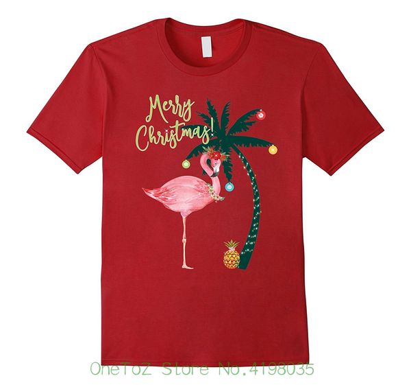 

тропический merry christmas flamingo tshirt - семейный отдых tee men summer короткими рукавами футболка спортивная с капюшоном толстовка тол