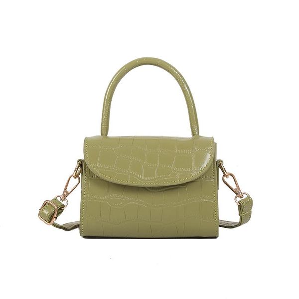

casual ladies handbag ladies shoulder bag solid color leather luxury handbag casual bag 2020 ne