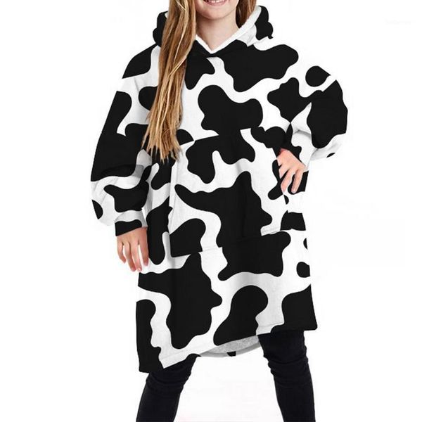 

women oversized hoodie sweatshirt winter fleece giant blanket with sleeves hoodies sweatshirts women clothes moletom feminino1, Black