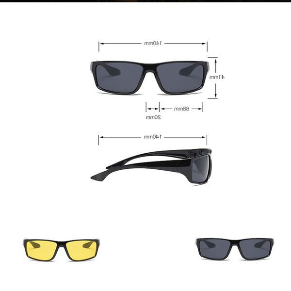 

newanti-glare мотоцикл вождения ночного видения очки защитные шестерни солнцезащитные очки ночного видения драйверы goggles7