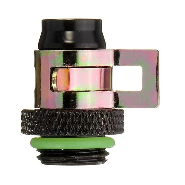 

охлаждение турбинской водяного охлаждения bard fitting radiator медь радиатора охладителей clamp 3/8 '' id g1 / 4 chromed del clamp для комп