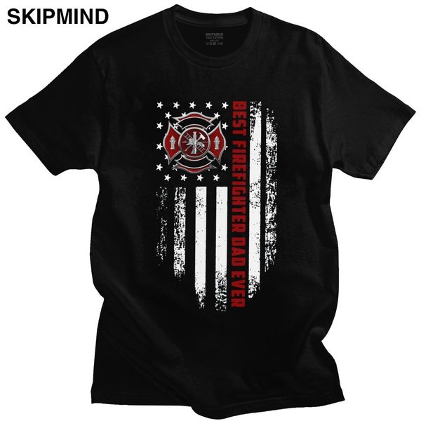

handsome vintage firefighter dad ever short sleeves patriot american flag fathers gift sport hooded sweatshirt hoodie t shirt