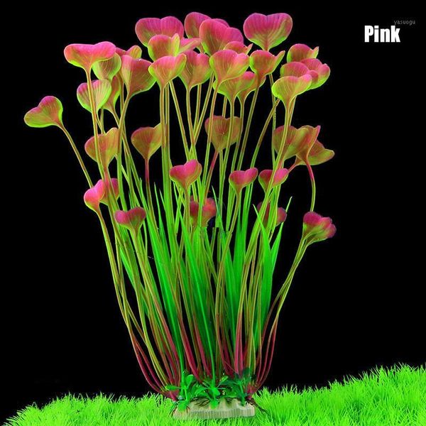 

new handmade aquarium plastic plants decoration fish tank water plant grass ornament smd661
