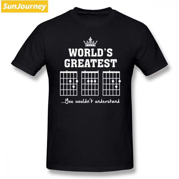 

f chord dad смешные гитара men t shirt hiphop сумасшедшая плюс размер хлопка crewneck пользовательские короткий рукав мужские рубашки спорта