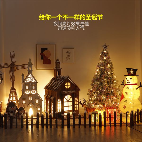 

2021 latest shopping decoration mall, scene of newand l, bar, large meichen luminous castle house new
