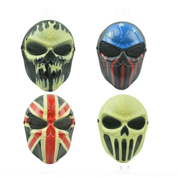 

rukww us chief full face field mask personality cs equipment xtor2 equipment zombie skull warrior mask skull