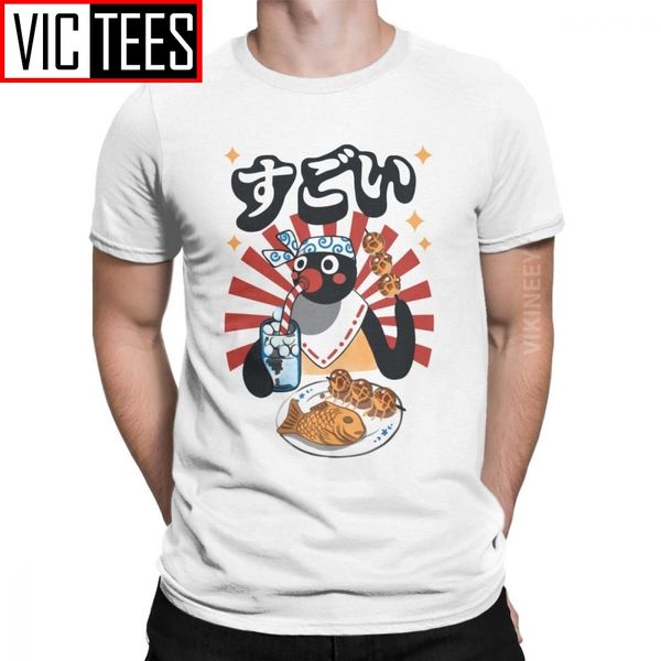 

men's tshirt matsuri pingu cotton penguin cartoon meme kids 80s 90s retro t shirt crew neck wholesale sport hooded sweatshirt hoodie