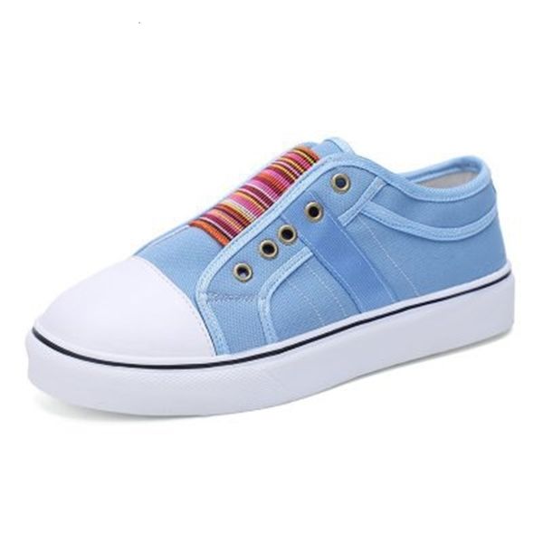 

shave 2021 new out hand-sewn striped elastic, breathable retro-casual suitable for broad leg women's shoes 9ioy, Black