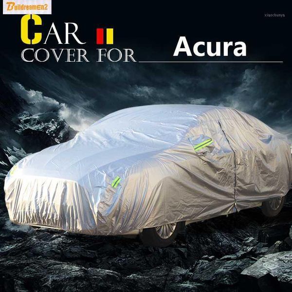 

buildreamen2 new car cover vehicle sun shade anti uv rain snow scratch protector cover waterproof for cl legend rl slx tsx1