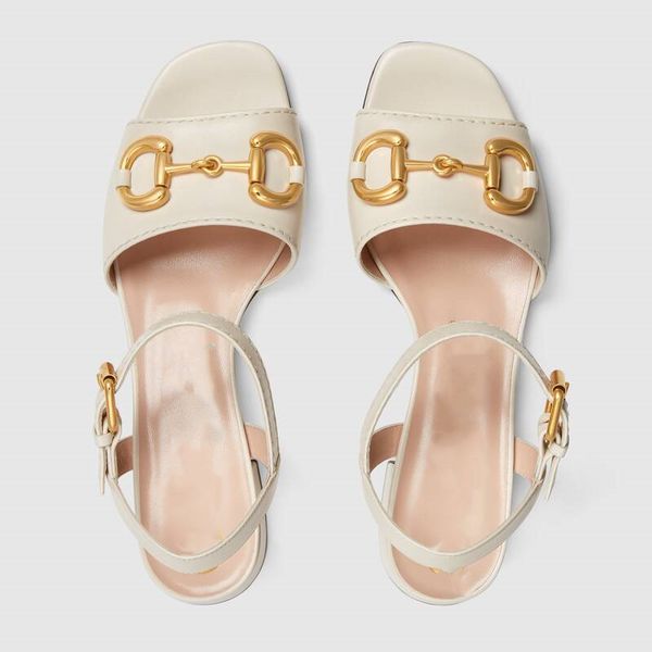

women's gold accessory sandals, Black