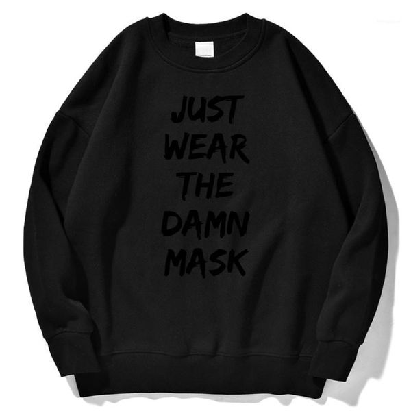

sweatshirt personality letter print solid color tracksuits mens street fashion punk sweatshirts men's warm harajuku hoodies male1, Black