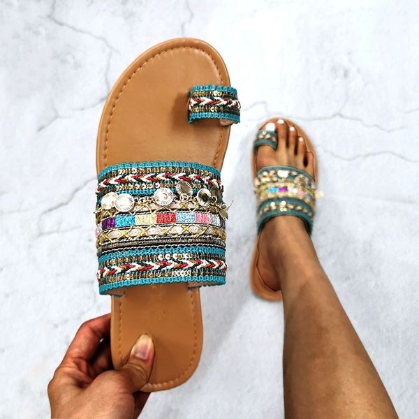 

trend craft slides fashion summer beach party dresses shoes roman flat women slippers casual flat slides large size 41 42 43 #u63j, Black