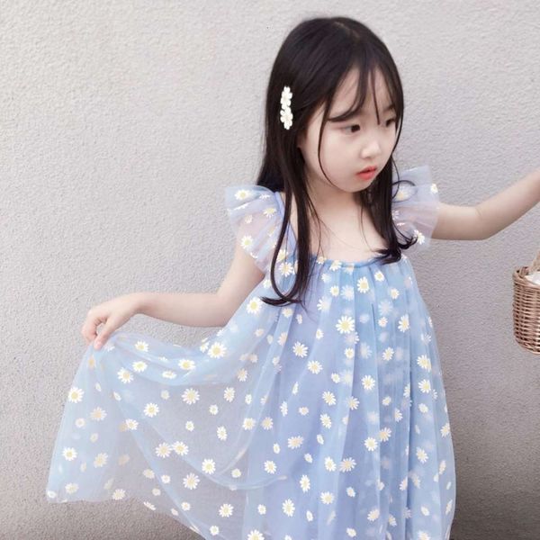 

summer new children's frh little 2020 daisy girl's drs usam, Red;yellow