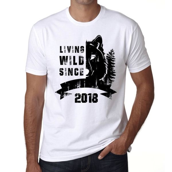 

brand design new print man fashion living wild since mens white birthday gift casual hoodie designers t shirts sweatshirt