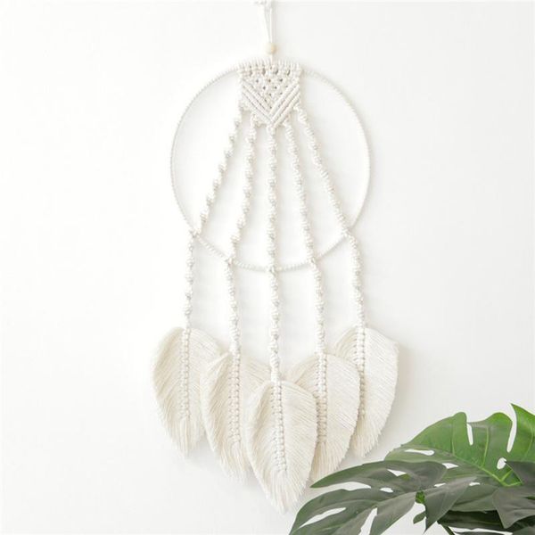 

cotton macrame wall hanging handcrafts boho handmade art home decoration ornaments 55cm