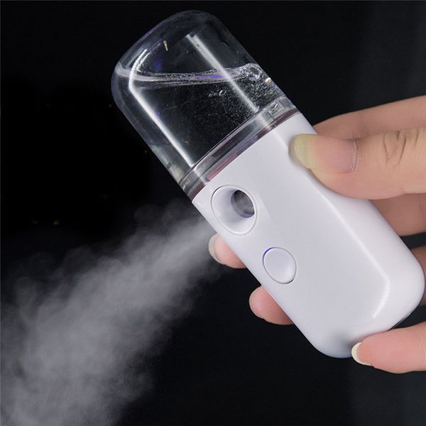 

nano spray hydration instrument mini portable rechargeable handheld facial steamer beauty moisturizing humidifier dispensers for alcohol