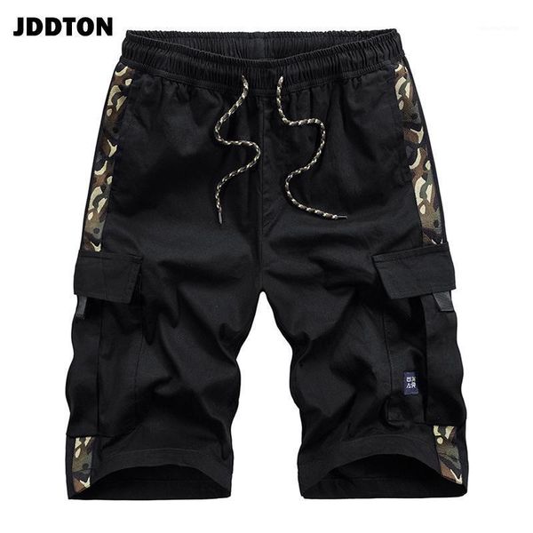 

jddton summer men's beach camouflage shorts chinese style loose comfortable soft short breathable casual male streetwear je4131, White;black