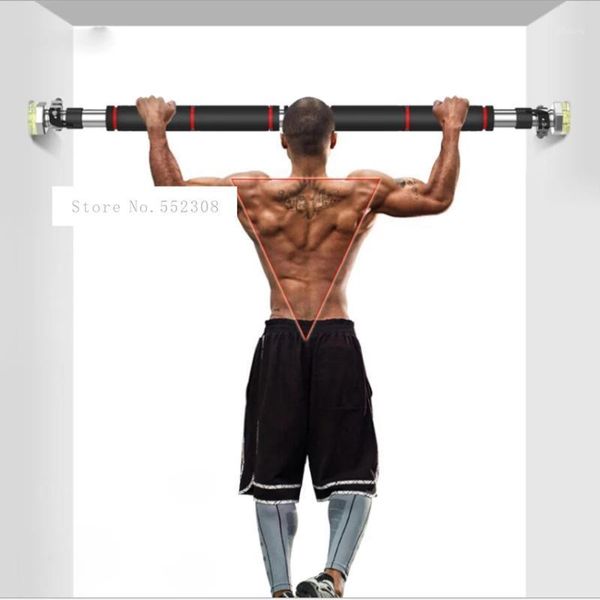 

horizontal bars door steel pull up training bar sport fitness sit-ups equipment home gym exercise tools 200kg 100-150cm1