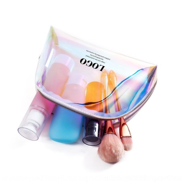 

scl8t cosmetic bag makeup hand-held colorful bag cosmetic shell makeup laser large capacity travel fantasy wash tpu 1di9h