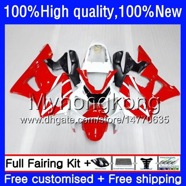 OEM para Honda CBR900RR CBR 929RR 900RR 929CC 2000 2001 50HM.91 CBR900 RR CBR 900 929 RR 900cc CBR929RR Red White Hot CBR929 RR 00 01 Fairing