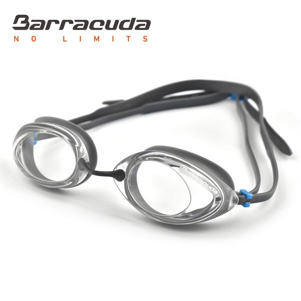 

barracuda op-322 optical swimming glasses with 3 size nose parts for adults