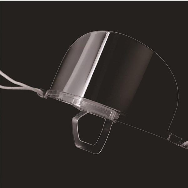 

лот прозрачные маски постоянное туманное общественное питание пищевая гостиница пластиковая кухня ресторан маски кухонные инструменты jllnqh, Black