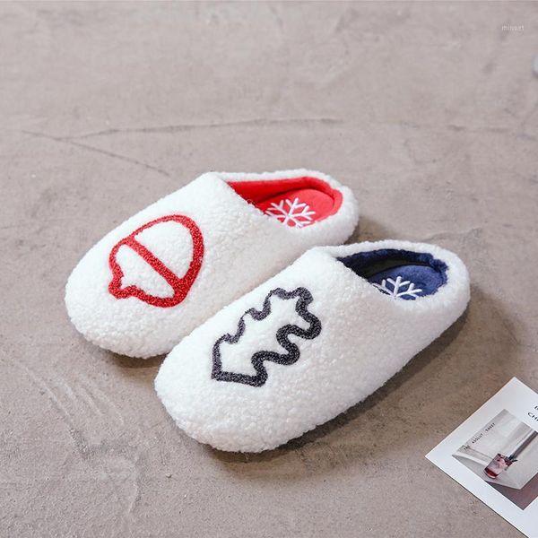 

winter warm keeping color matching indoor cotton women slippers comfortable antiskid bedroom rubber soled female shoes adult1, Black