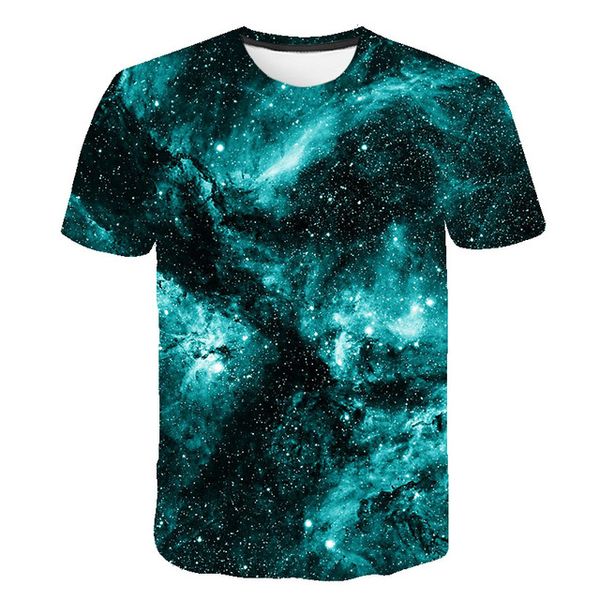 

new design men starry sky men 3d print shirts plus size horror graphic men clothing
