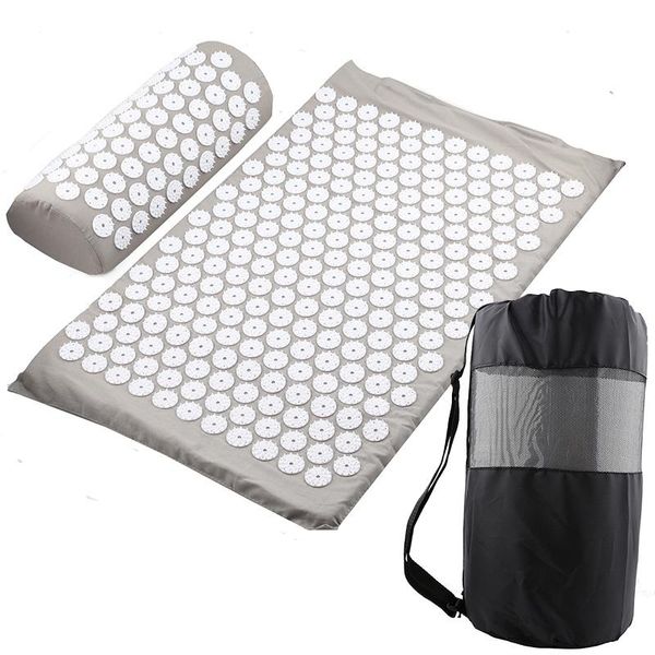 

massager cushion massage yoga mat acupressure relieve stress back body pain spike mat acupuncture mat wmtowk yyysports