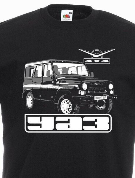 

t shirt uaz 4x4 off road russsische hunter suv power car auto fashion new harajuku hip hop brand tees shirts sport hooded sweatshirt hoodie