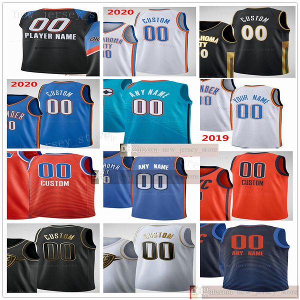 

custom printed 16 ty jerome 33 mike muscala 6 hamidou diallo 11 theo maledon 34 kenrich williams 12 darius miller 9 moses brown jerseys, Black;red