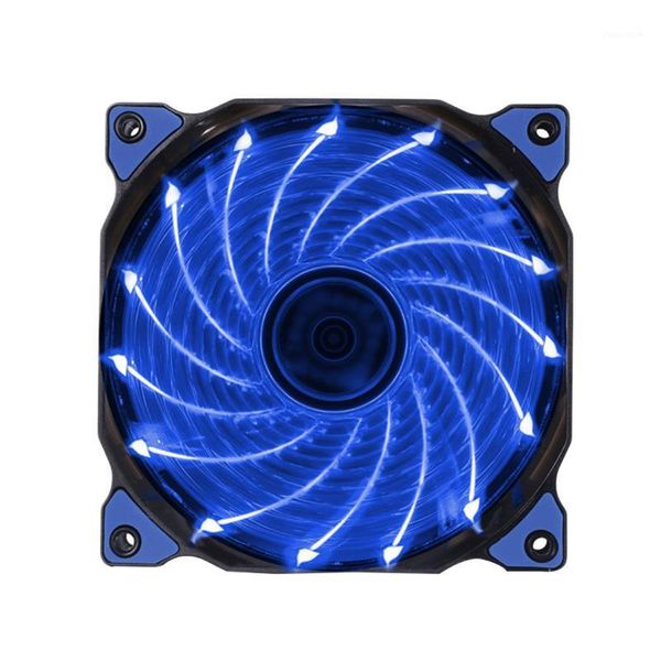 

fans & coolings etmakit 120mm led ultra computer cooler silent pc case fan 15 leds 12v with rubber quiet connector easy installed fan1