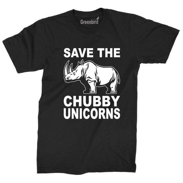 

t shirts brand clothes slim fit printing save the chubby unicorns t shirt funny rhino hipster geek gift tee sport hooded sweatshirt hoodie