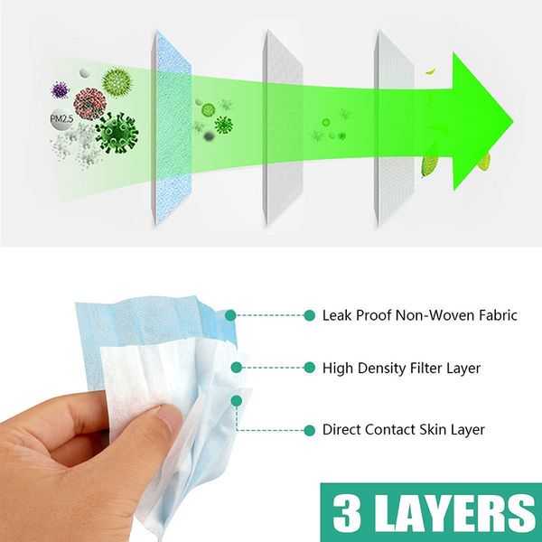 

2021 последние non личные оптовая face тканые layers щит 3 одноразовая маска новый