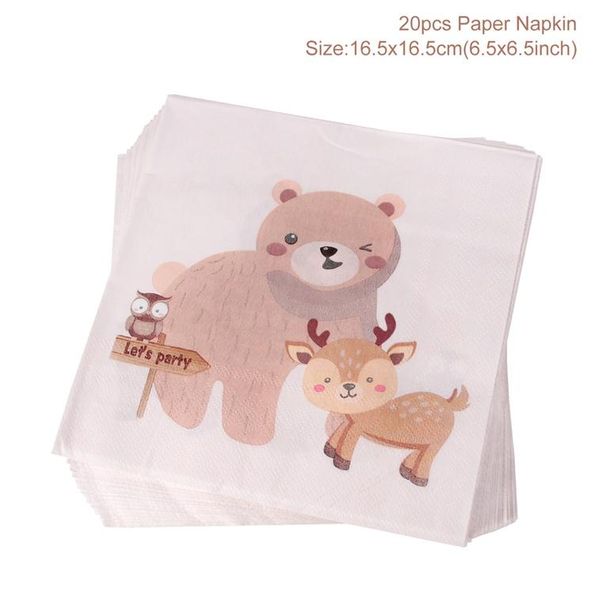 

тарелка fengrise животных бумаги джунгли для вечеринок safari джунгли birthday party decoration дети safari джунгли party baby shower wmtmjb