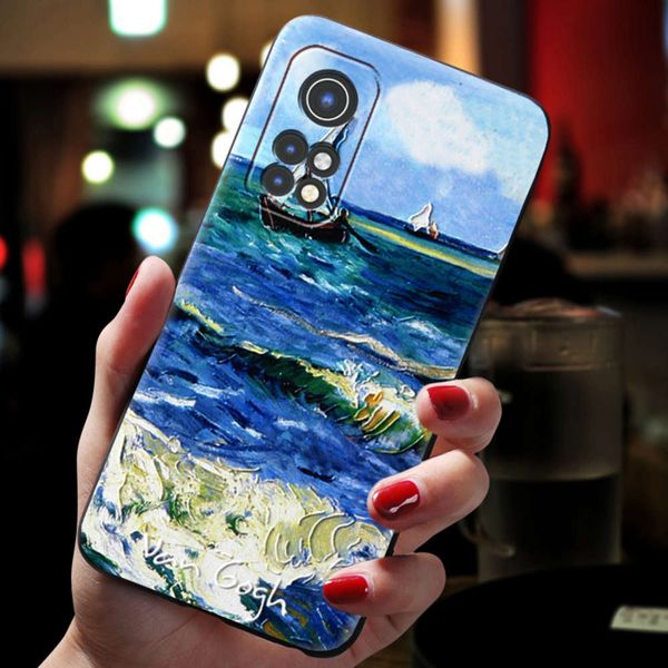 

3d art mobile phone cover 10t 9t pro lite, lightweight shell, sailboat soft shell
