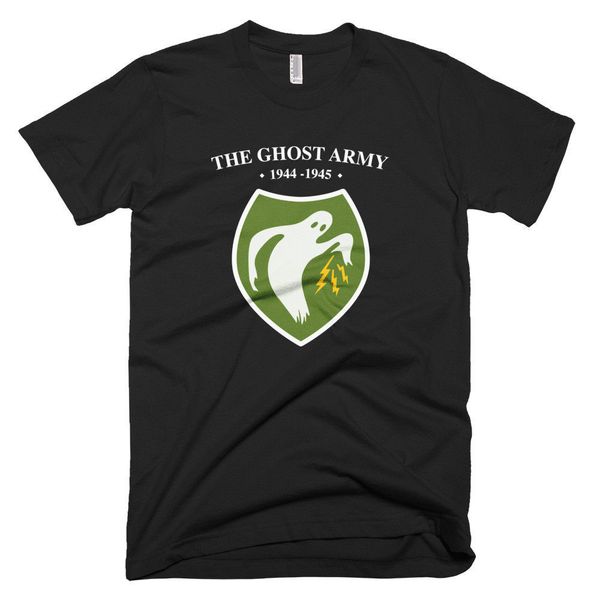 

the ghost army 1944 1945 short sleeve hoodie designers t shirts sweatshirt