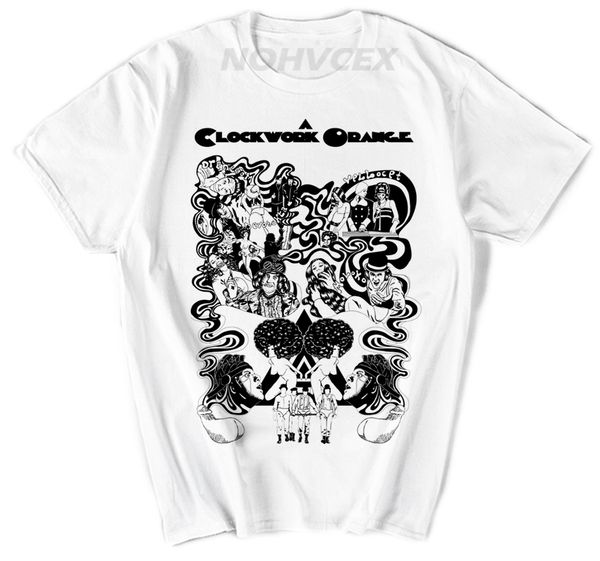 

clockwork orange droogs diy men's short sleeve t-shirt cotton round collar 003 sport hooded sweatshirt hoodie