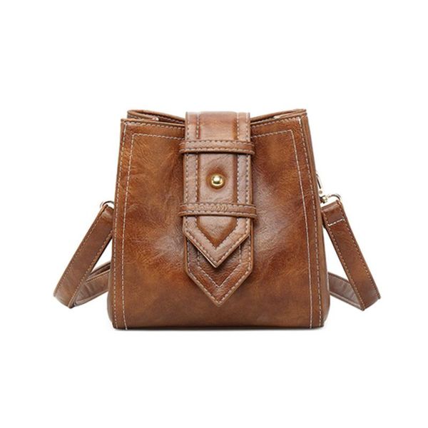 

vintage women's synthetic pu leather crossbody bags casual messenger bag flap fashion bag purse small portable handbag
