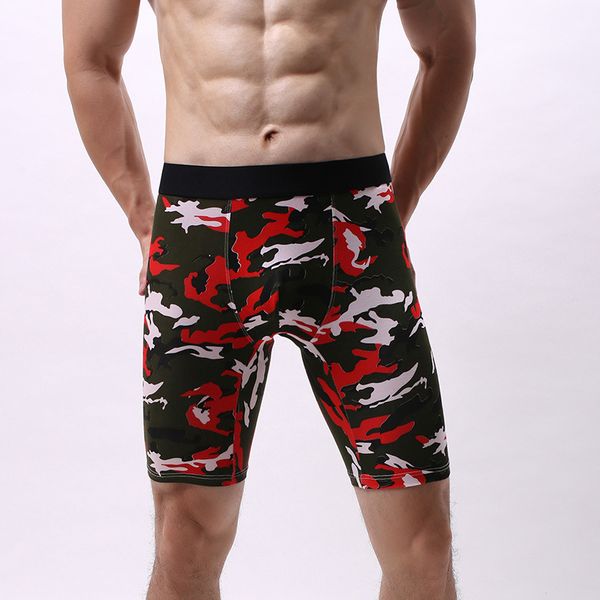 

2021 new size 5xl 6xl men's underwear boxer long shorts printed panties xxxxl bokserki u5ne, Black;white