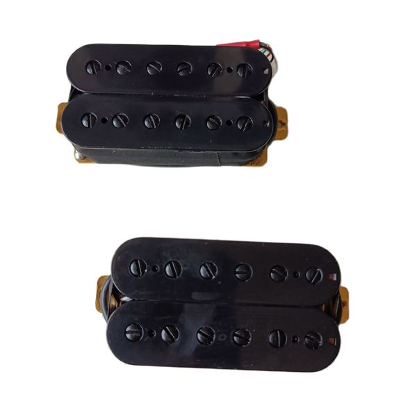 Upgrade Black 12 Magnet Humbucker Pickups Conduttore 4C con cablaggio per chitarra Gibson 1 set