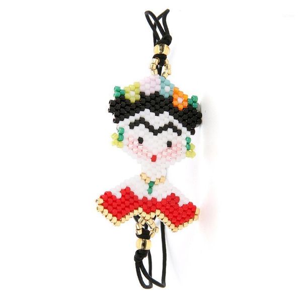 

miyuki black tassel bracelet women bead pulseras mujer moda armband gift jewelry adjustable black cartoon bracelets handmade1