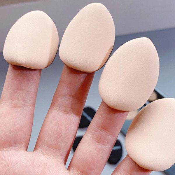 

sponges, applicators & cotton 2x mini fingertip cosmetic puff facial powder soft makeup foundation sponge set beauty tool for girl women