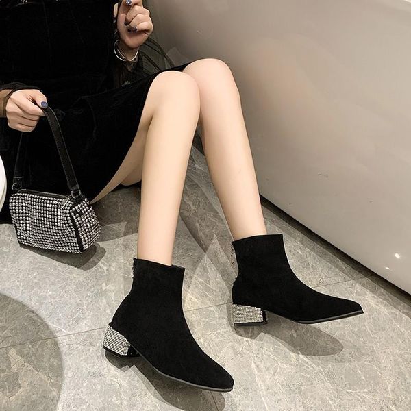 

rubber boots lady women's shoes rain boots-women luxury designer zipper summer booties ladies black 2020 autumn fashion