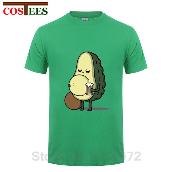 

sport comic anime beer belly avocado t shirt men funny drink beer avocado t-shirts humor cartoon drunk avocado tee shirt camiseta
