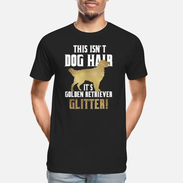 

this isn't dog hair it's golden retriever glitter t shirt print tracksuit hoodie sweatshirt